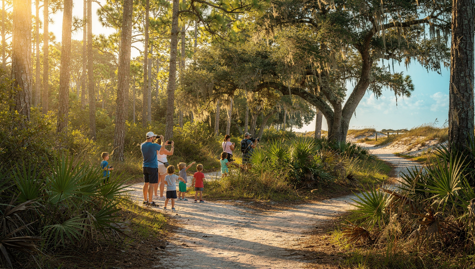 St Andrews State Park family attraction in Panama City