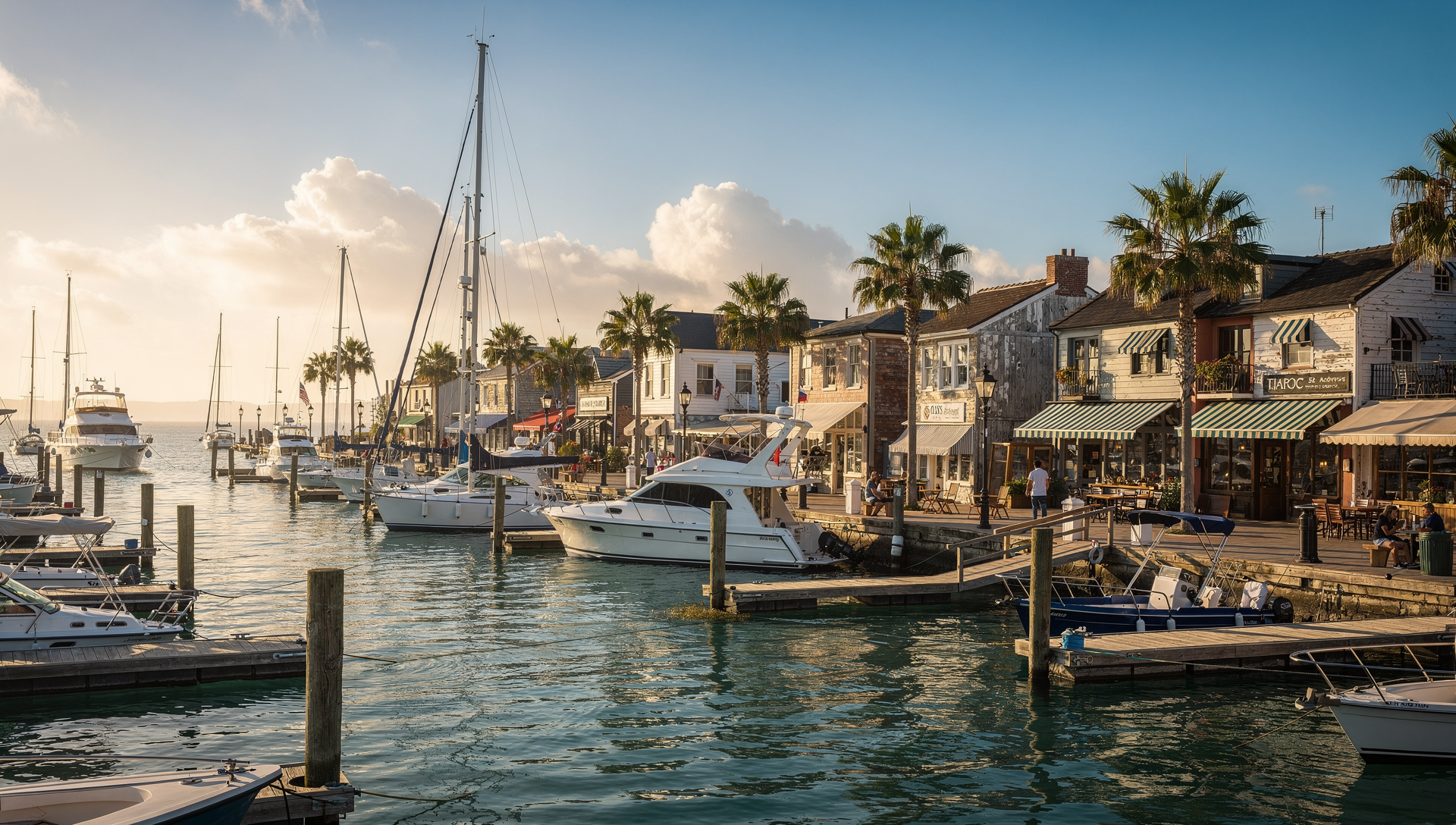Downtown Panama City shopping district with local boutiques