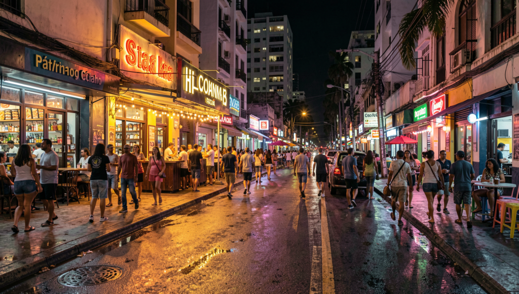 Downtown Panama City nightlife and live music venues