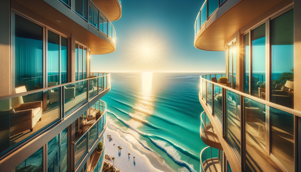 Panama City Beach waterfront condos with Gulf view