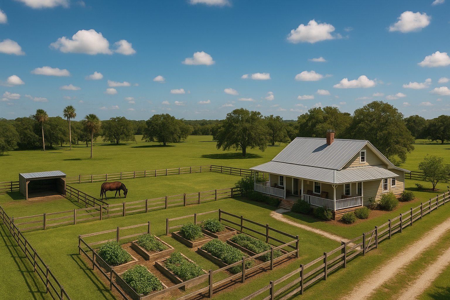 Chipley FL Homes with Acreage Country Living